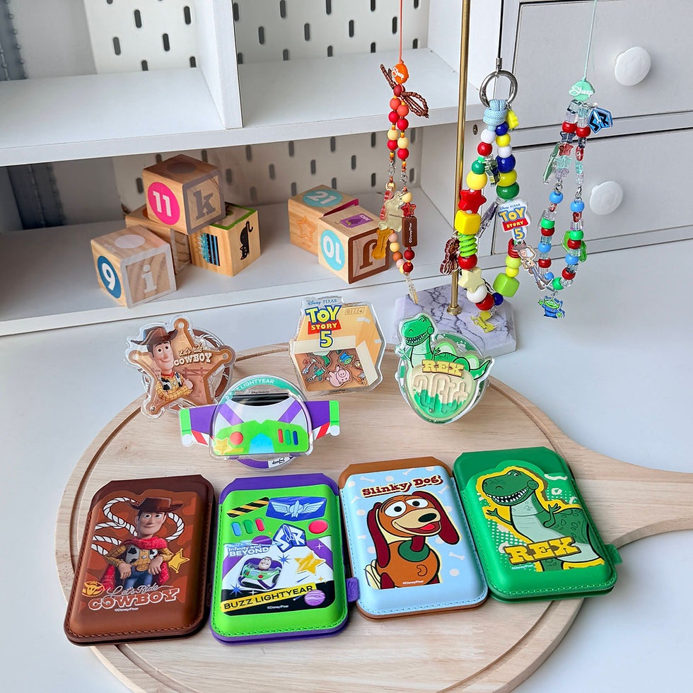 เปิดกล่อง Phone Accessories ดีไซน์แบบของเล่นย่อส่วน ใช้คู่เคส Toy Story 5