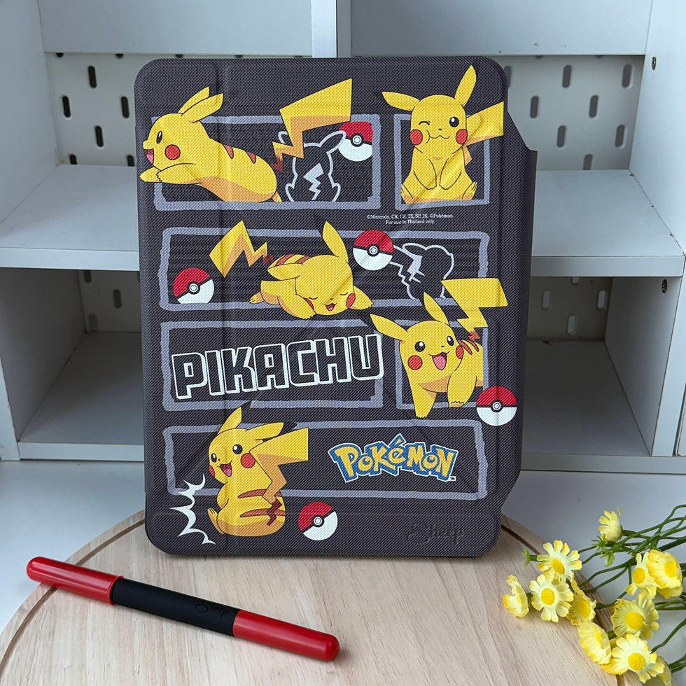 เคส ไอแพด โปเกม่อน pokemon ipad case ไอแพด รุ่นแรก การ์ด สะสม pikachu ปิกาจู pokeball โปเกบอล กันกระแทก กันงอ ลายน่ารัก ลิขสิทธิ์แท้ แถม ปลอกปากกา wand พับได้ แนวตั้ง นอน