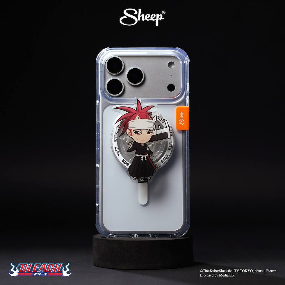 ที่แปะมือถือ ใช้คู่เคส bleach เทพมรณะ บลีช อนิเมะ เท่ๆ ไอโฟน ซัมซุง iphone samsung magsafe phone accessories กริ๊บต๊อก griptok ยมทูต abarai renji อาบาราอิ เร็นจิ ตัวละคร