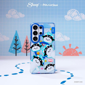 เคส polcasan โพก้าซัง มาสคอต ศิลปิน gmm tv ลูก เต ตะวัน นิว ฐิติภูมิ tay new ซัมซุง samsung magsafe case ยัยซัง เคสใส สีฟ้า ดีไซน์ ลายเส้น doodle แถม keychain สายห้อยมือถือ กันกระแทก ลายน่ารัก 17 pro max ลิขสิทธิ์แท้