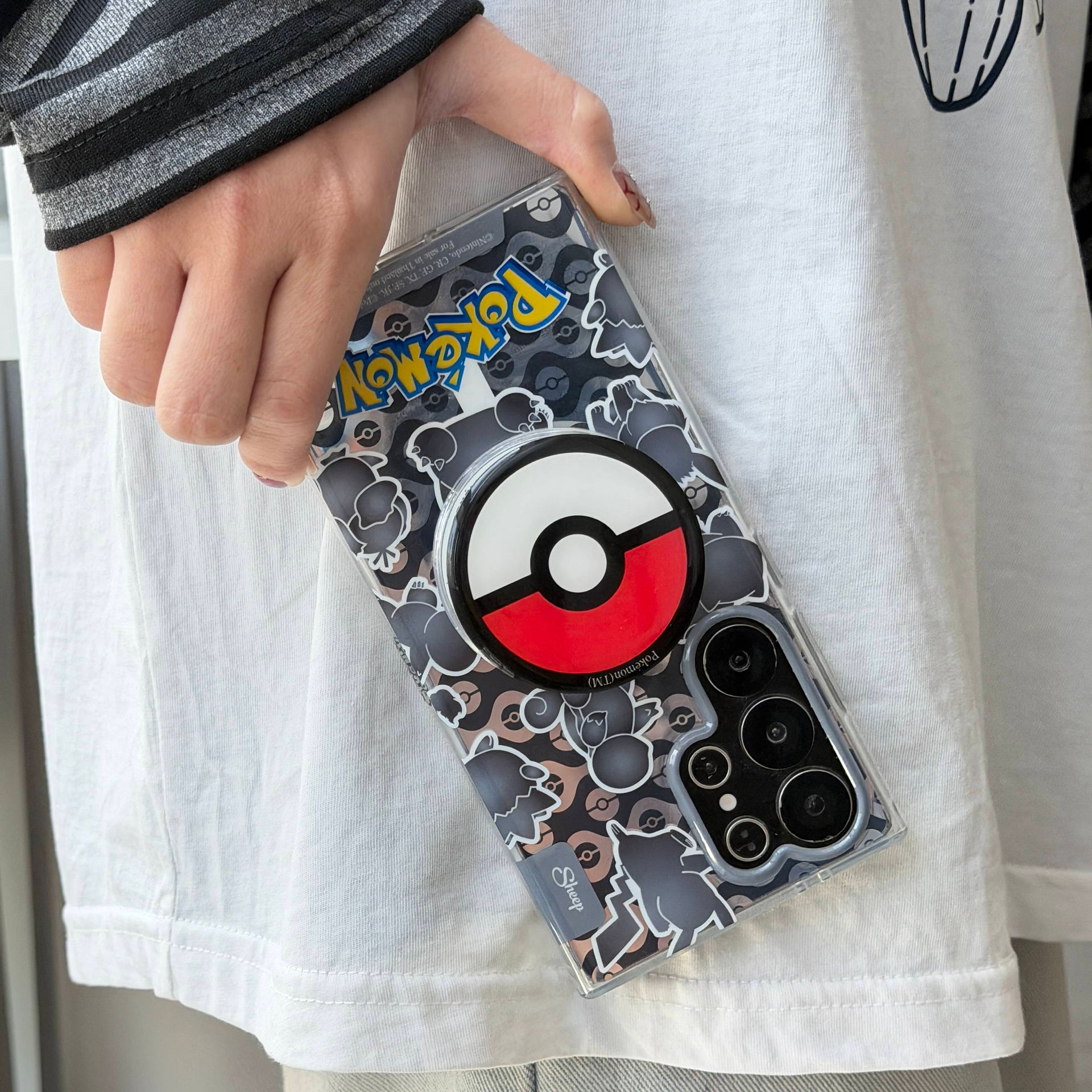 pokédex เคส case samsung ซัมซุง S25 Ultra โปเกมอน POKÉMON พิคาชู Pikachu magsafe แม่เหล็ก Bulbasaur Eevee Charmander Squirtle  Poké Ball Silhouette Grip ที่แปะมือถือ ฟุชิกิดาเนะ ฮิโตคาเงะ เซนิกาเมะ โปเกบอล ลิขสิทธิ์แท้ กันกระแทก