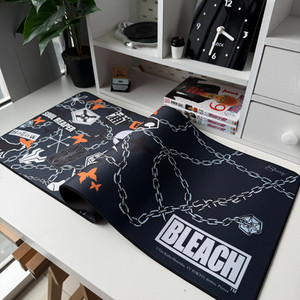 แผ่นรองเมาส์ bleach เทพมรณะ บลีช อนิเมะ สีดำ เท่ๆ mouse pad gaming ขนาดใหญ่ เกมมิ่ง ไม่ลื่น พร้อมส่ง ยมทูต ichigo อิจิโกะ