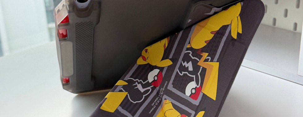 เคส ไอแพด โปเกม่อน pokemon ipad case ไอแพด รุ่นแรก การ์ด สะสม pikachu ปิกาจู pokeball โปเกบอล กันกระแทก กันงอ ลายน่ารัก ลิขสิทธิ์แท้ แถม ปลอกปากกา wand สอน วิธีพับ แนวตั้ง นอน