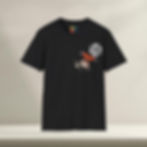 T-shirt minimaliste avec illustration de Sangoku enfant, 100% coton, style streetwear unisexe, confortable et durable.