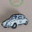 Miniature : 🚗 Broche Voiture Classique Vintage – Style Coccinelle Blanche #53
