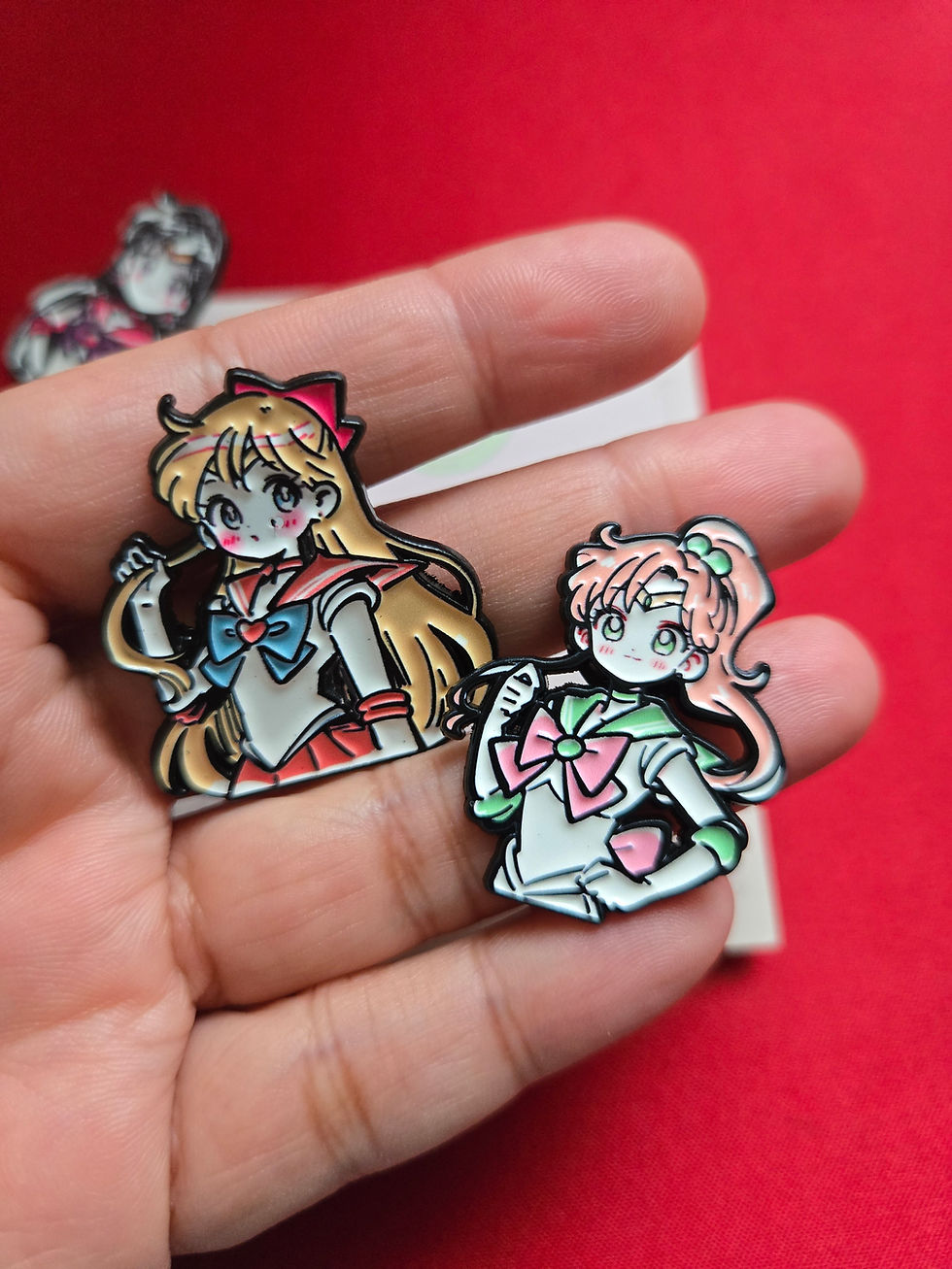 Miniature : 5 broches Sailor Moon
