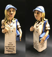 Mail Carrier
Ceramic
11 x 3 x 3 inches
$450