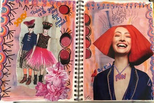 Whimsical Collage | Linda Faber