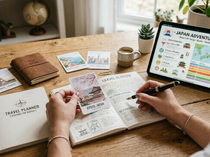 Accompagnement Travel Planner par Woulé Gwada pour un voyage sur mesure en Guadeloupe et partout dans le monde, avec un itinéraire personnalisé et des activités exclusives