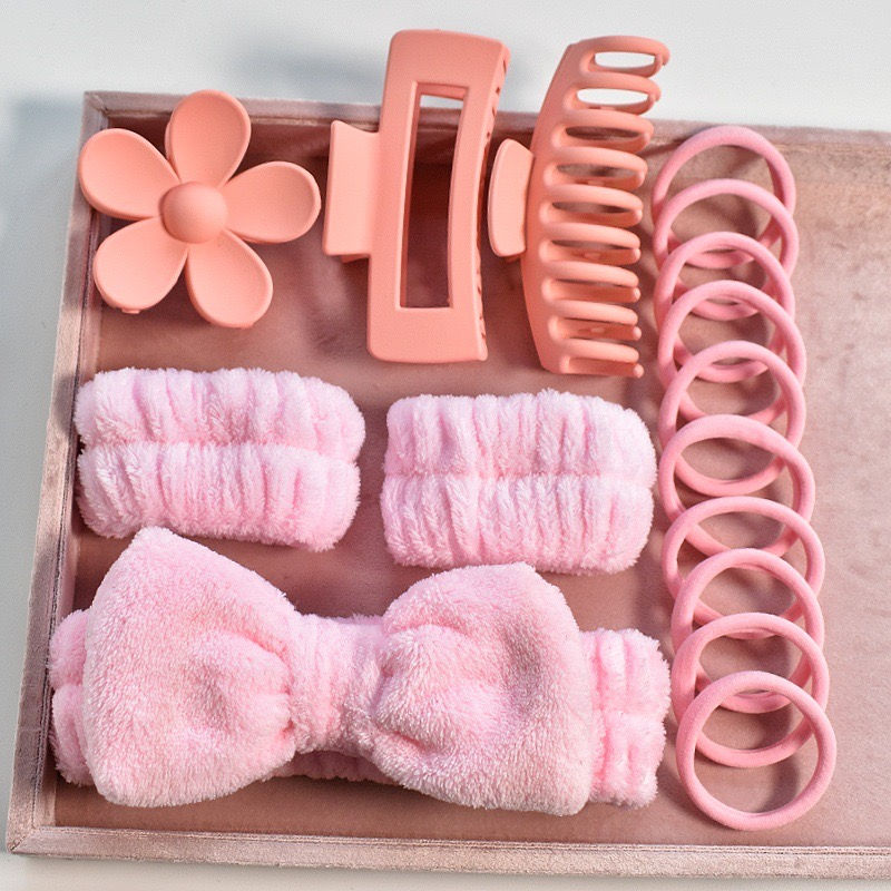 Miniatură: Set cadou COSMETIC geanta cosmetice, set infrumusetare, set manichiura, cutie b