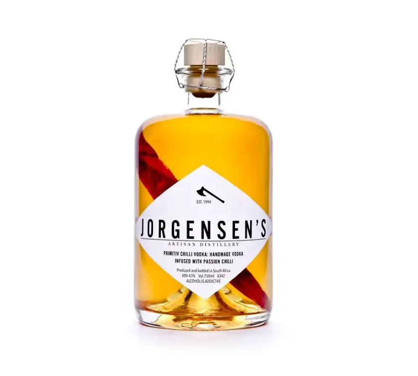 JORGENSEN'S Primitiv Chilli Vodka 750ml