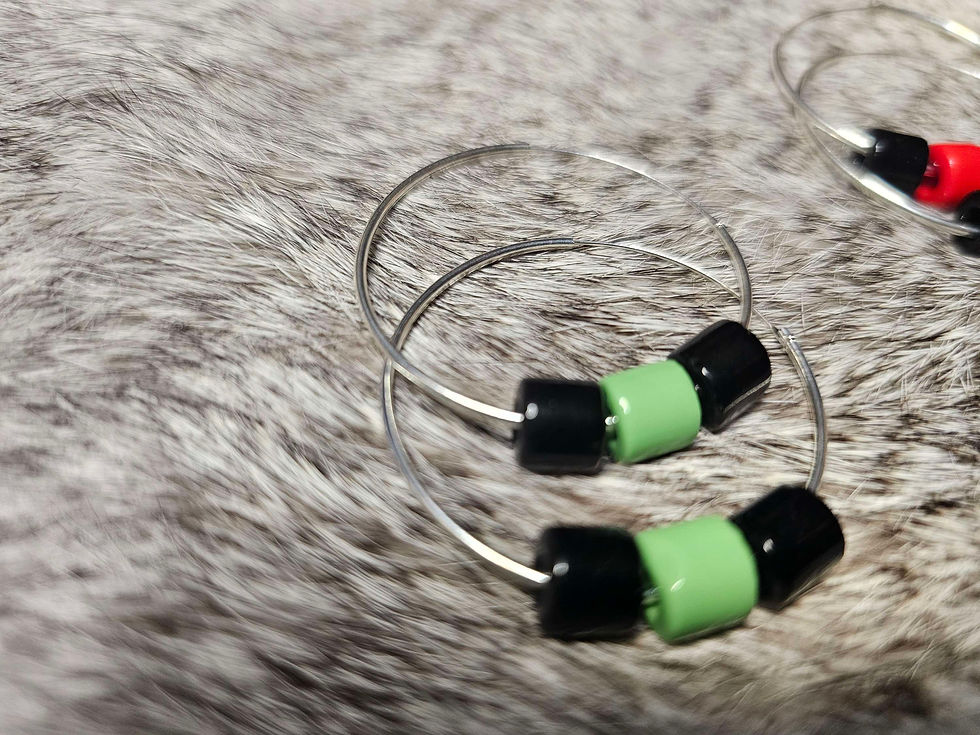 Thumbnail: Simple Silver endless hoops