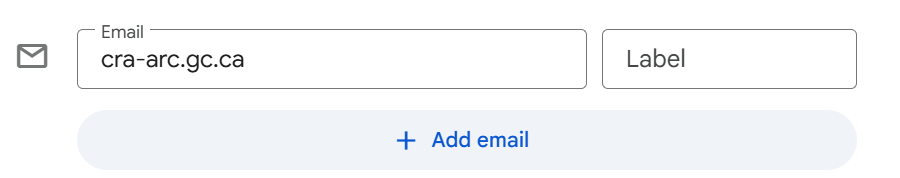 CRA online mail - My BN
