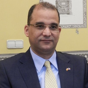 Olivo Rodrígue Huertas, embajador de España.