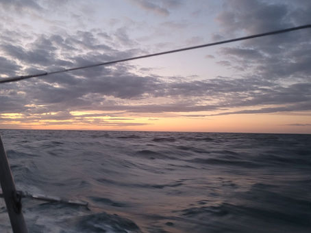 1ère journée en mer