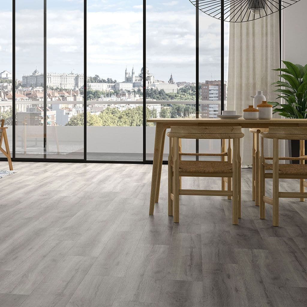 Finfloor PureFloor 8mm 4V Glaciar Oak Laminate Flooring