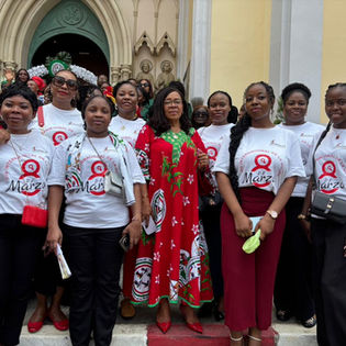 SONAGAS G.E. se suma a la conmemoración del Día Internacional de la Mujer con participación en la misa de Acción de Gracias celebrada en Malabo.