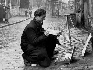 La Rue Norvins, 1946