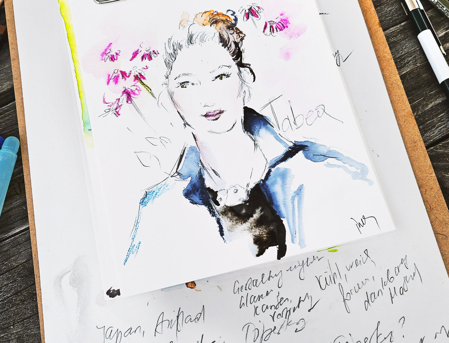 Live Illustration Töpfertempel von Inha Barsukova