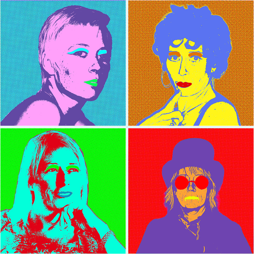 'Robin - Warhol Style' by Paul Thomson - 3rd