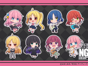 《ぼっち・ざ・ろっく!》グッズ用SDイラスト描き起こし