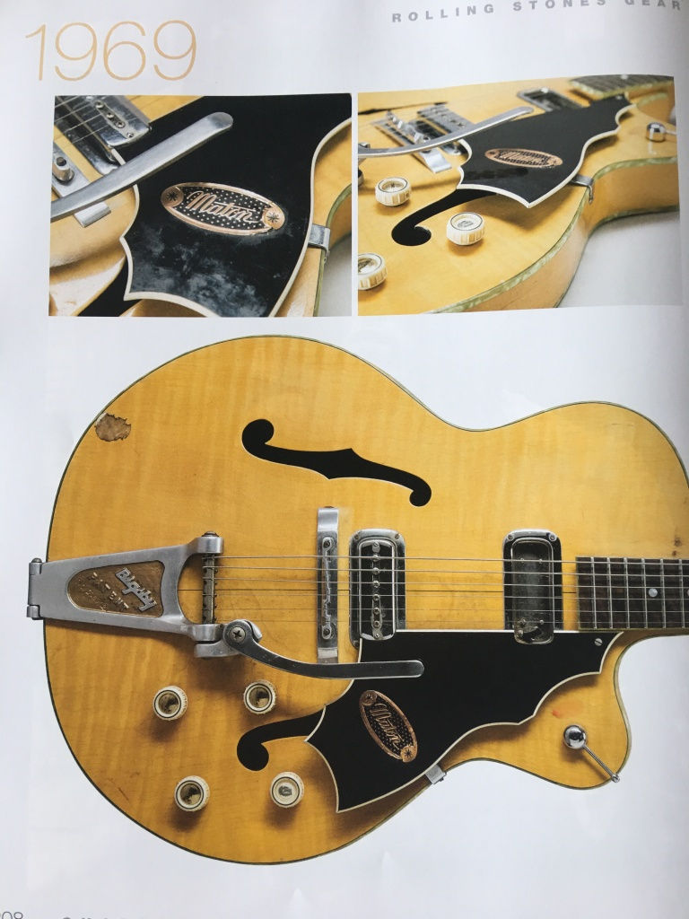 Keith’s Mercurial Maton SE777 and The 'Let it Bleed' Sessions