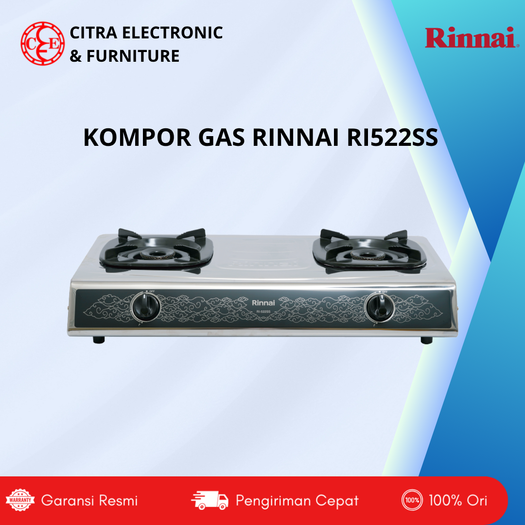 KOMPOR GAS RINNAI RI522SS