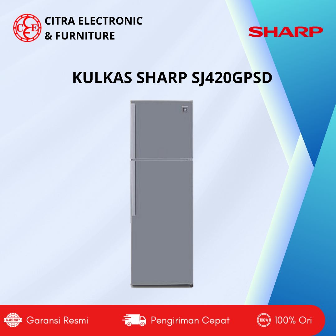 KULKAS SHARP SJ420GPSD