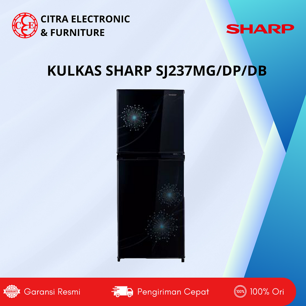 KULKAS SHARP SJ237MG/DP/DB