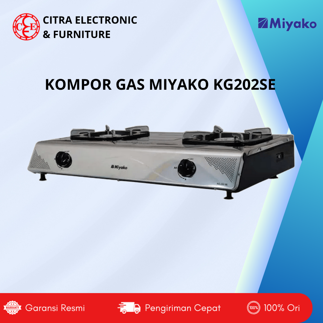 KOMPOR GAS MIYAKO KG202SE