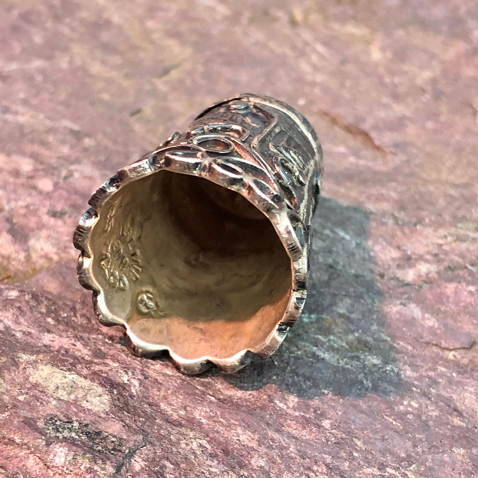 Thumbnail: Silver Thimble's - 2 Count