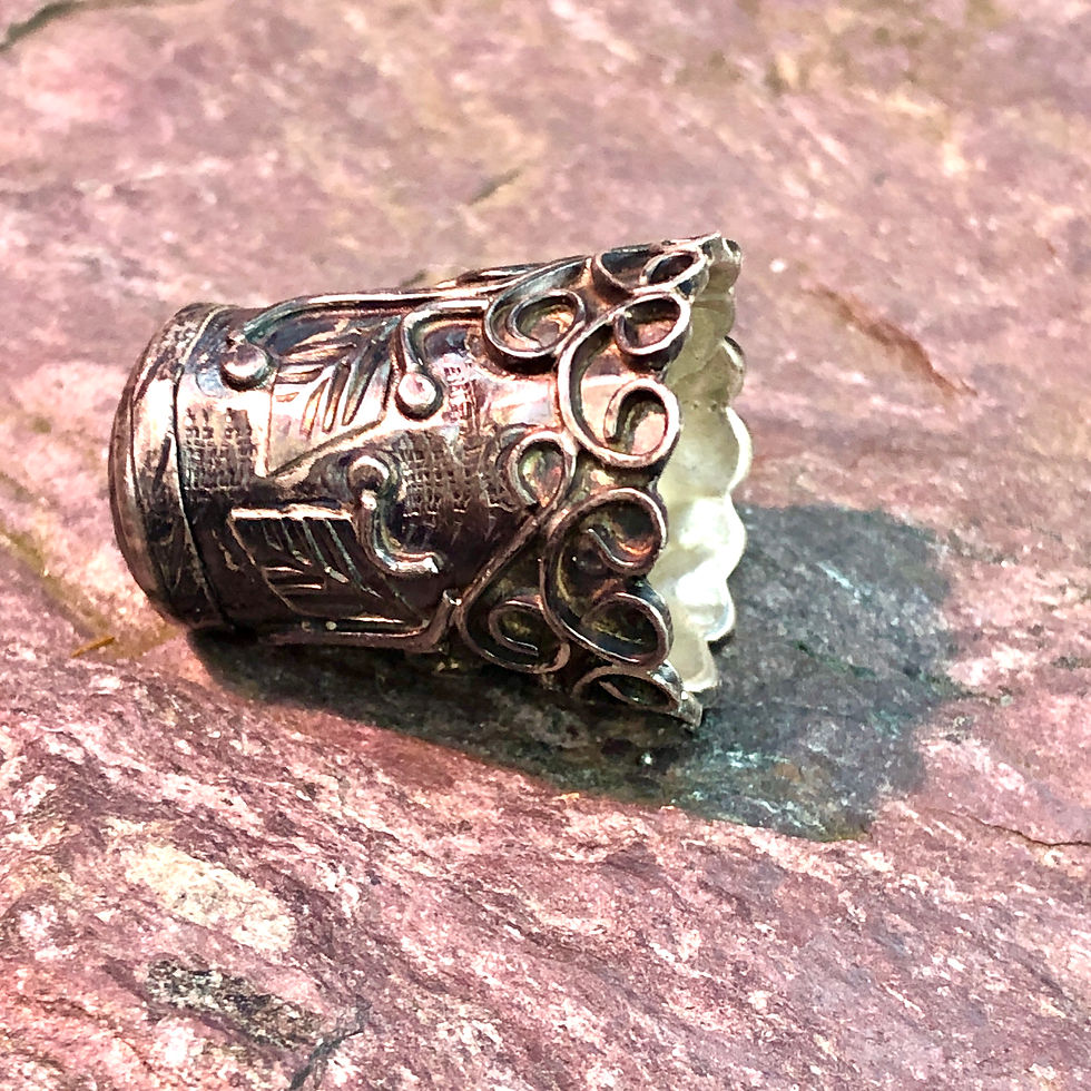 Thumbnail: Silver Thimble's - 2 Count