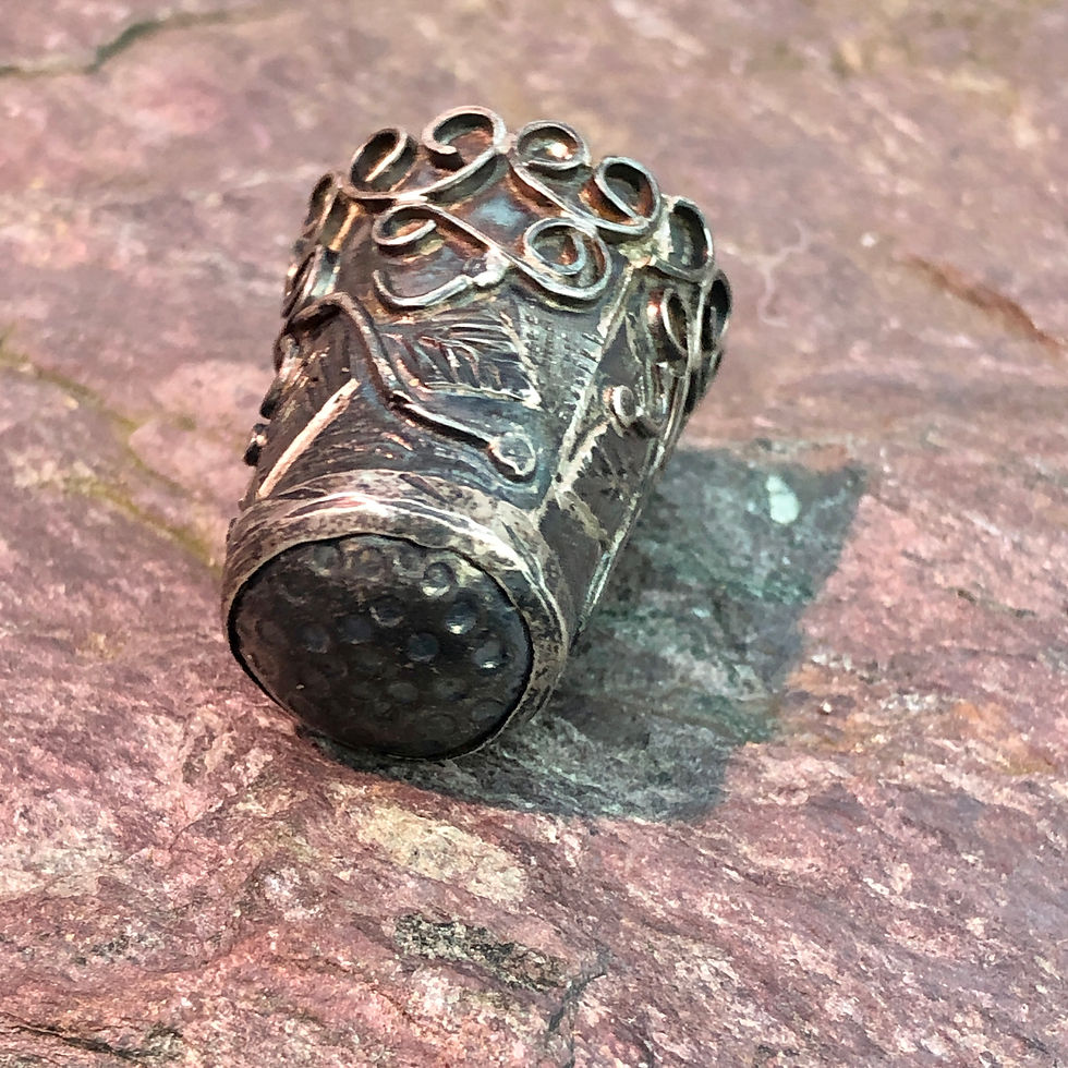 Thumbnail: Silver Thimble's - 2 Count