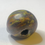 Thumbnail: Ceramic Bead - Rainbow Swirl -Black 