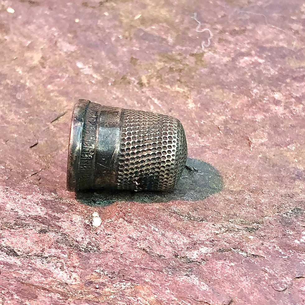 Thumbnail: Silver Thimble's - 2 Count