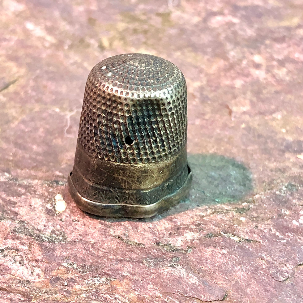 Thumbnail: Silver Thimble's - 2 Count