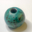 Thumbnail: Ceramic Handmade Bead - Turquoise -Blue-Black 