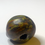 Thumbnail: Ceramic Bead - Rainbow Swirl -Black 