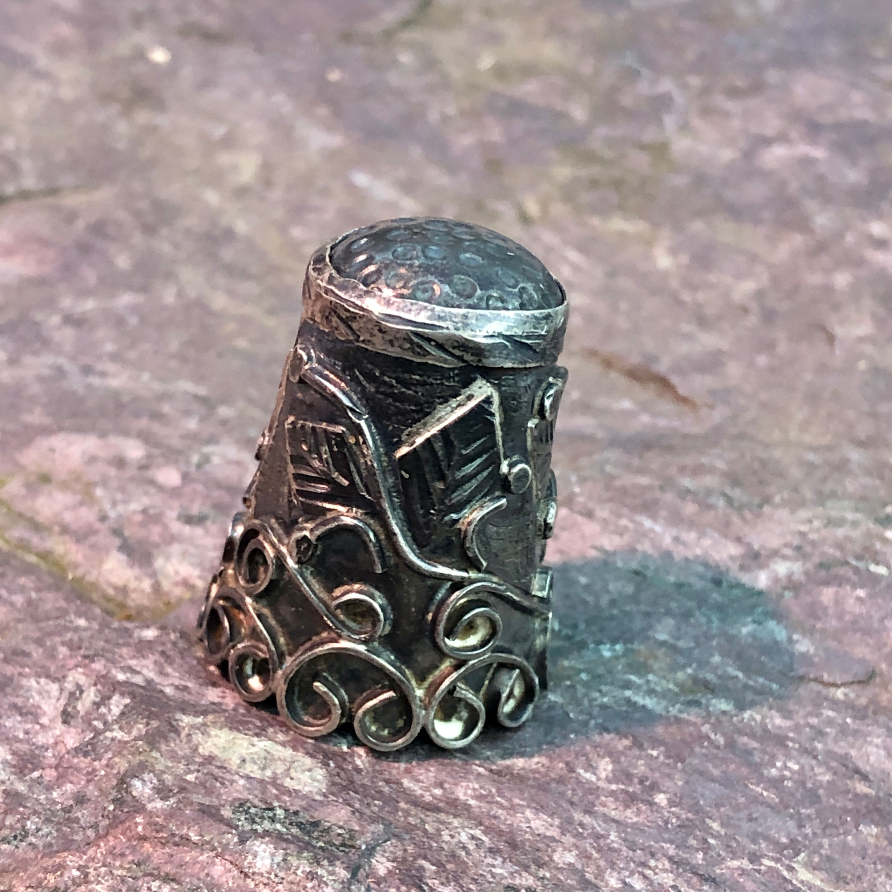 Silver Thimble's - 2 Count