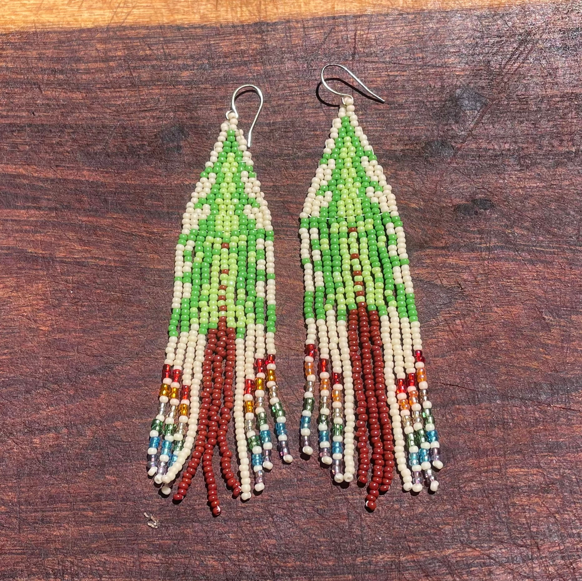 Redwood Rainbow Earrings