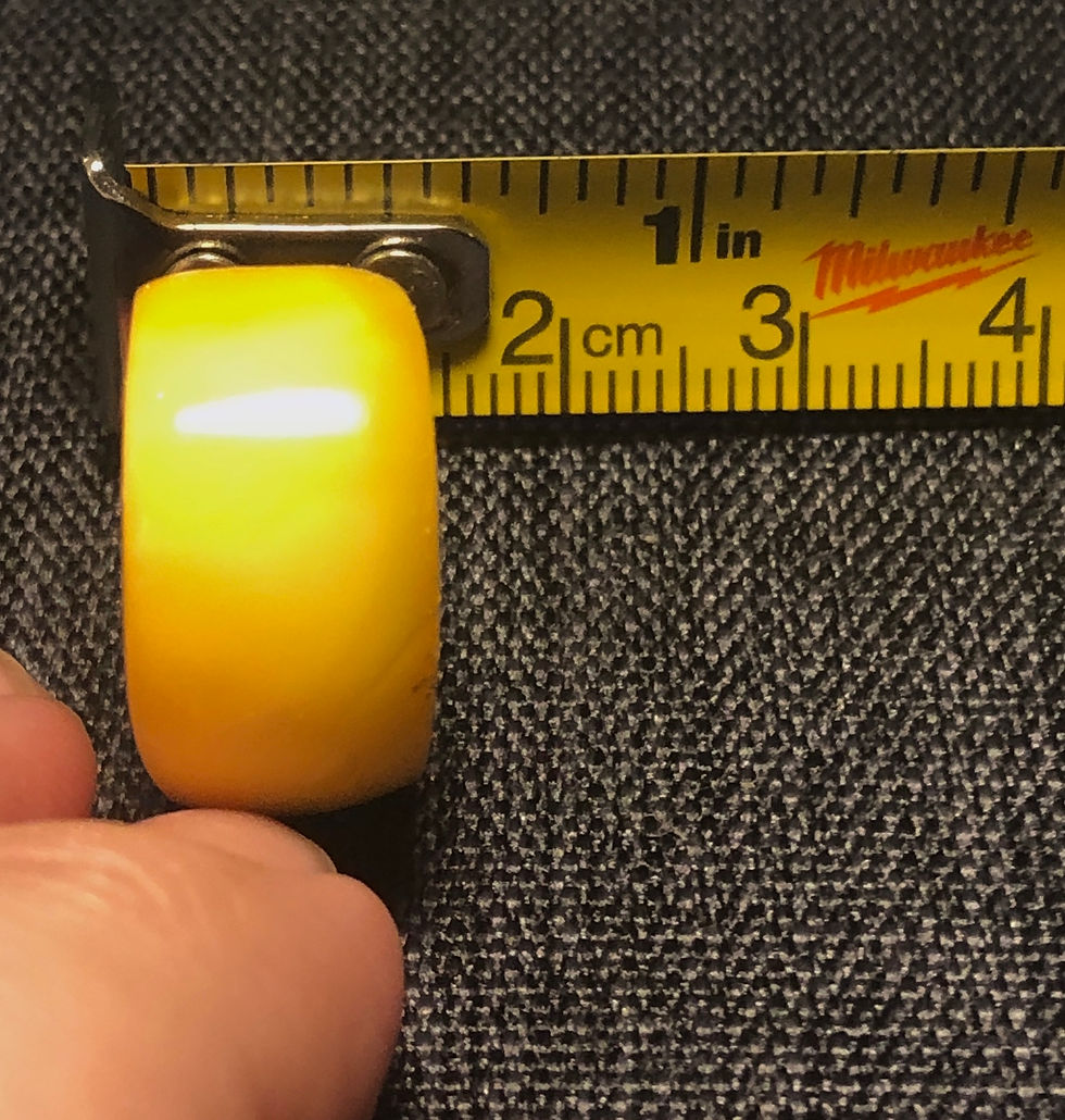 Thumbnail: Baltic Amber - Bead Round - 1 Count 