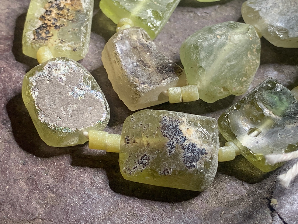 Thumbnail: Ancient Roman-Afghan Glass Necklace