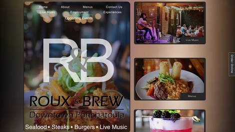 Roux & Brew Website