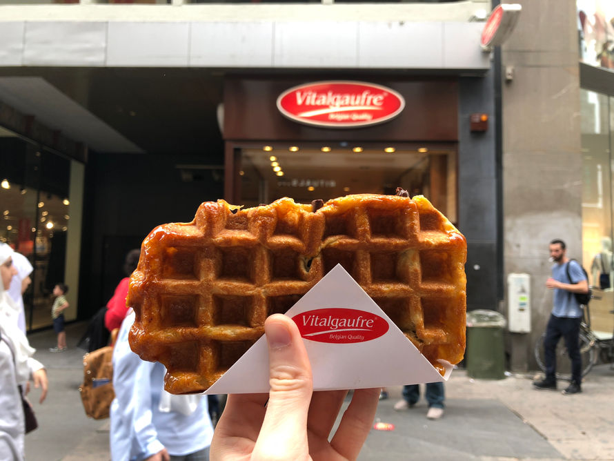 Belgium Brussel Vitalgaufre 比利時布魯塞爾 Vitalgaufre比利時鬆餅