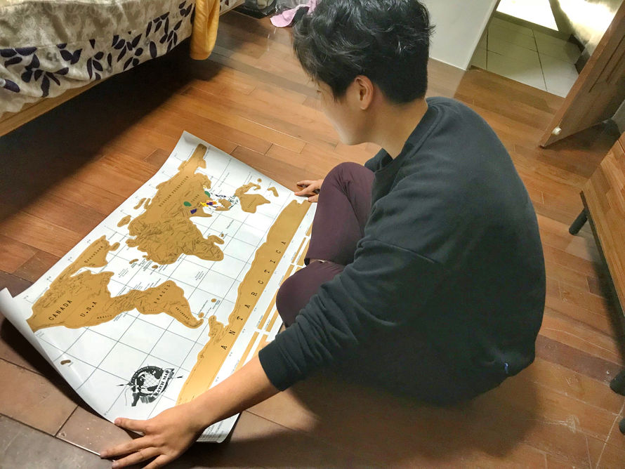 出發前,從膽小鬼變堅強(缺神經)