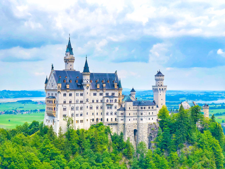 Germany Fussen Schloß Neuschwanstein 德國福森 新天鵝堡