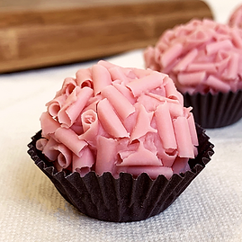 Linha Brigadeiria - Brigadeiro de Moranguinho