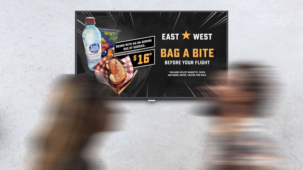 Bag-A-Bite Before Your Flight