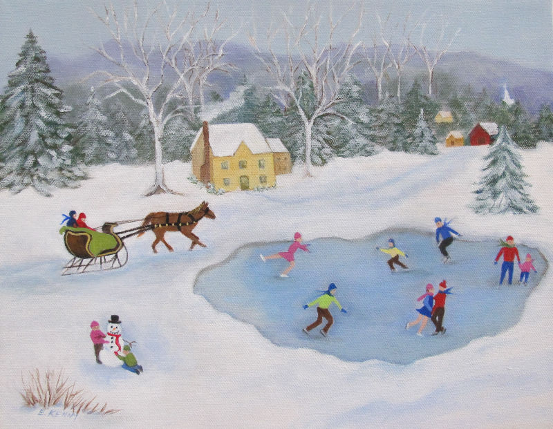 Winter Skating Party