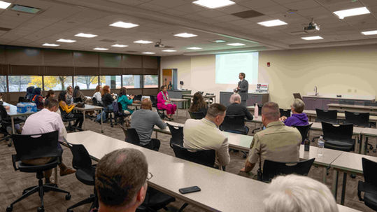 Community presentation.